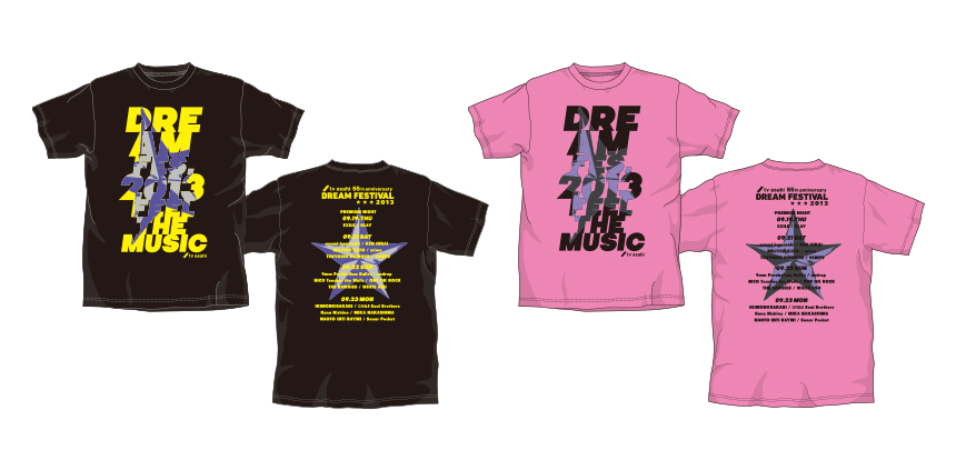 TシャツD